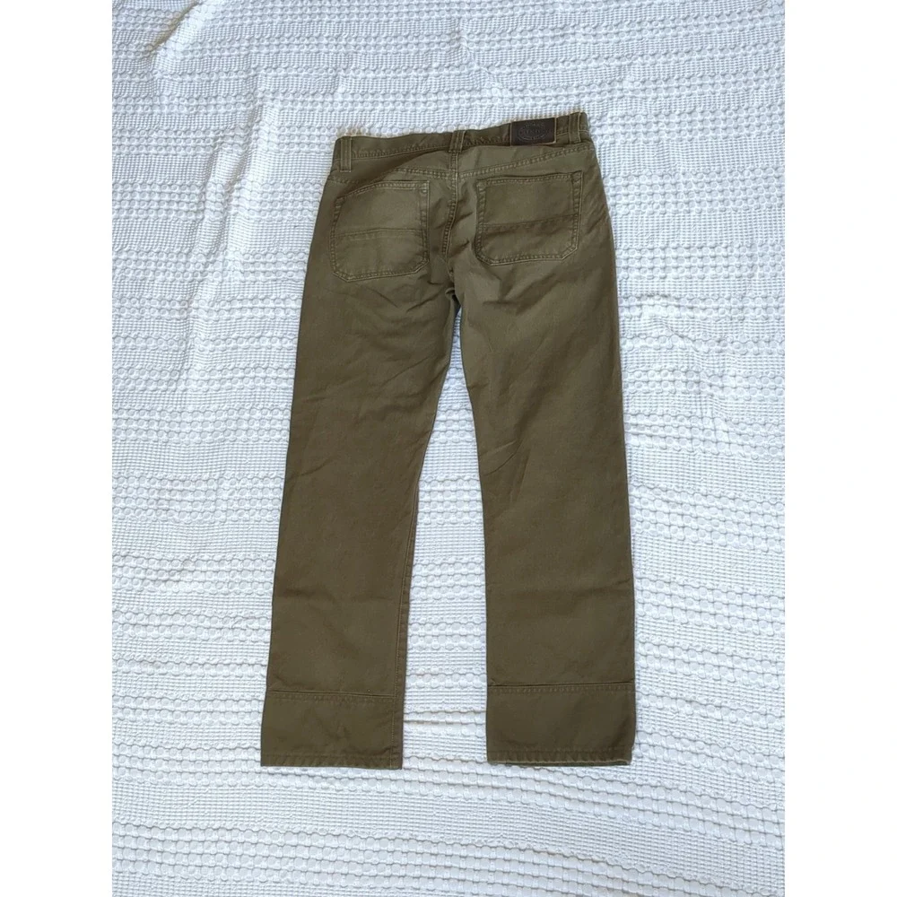 Filson Original Dry Tin Cloth 11.5 oz Pants Straight Leg Sz 30 Marsh Olive 32X29